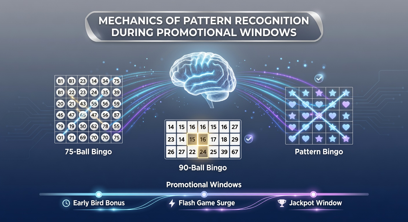 Bingo players scanning cards during a promotional window in a mixed-format gaming hall