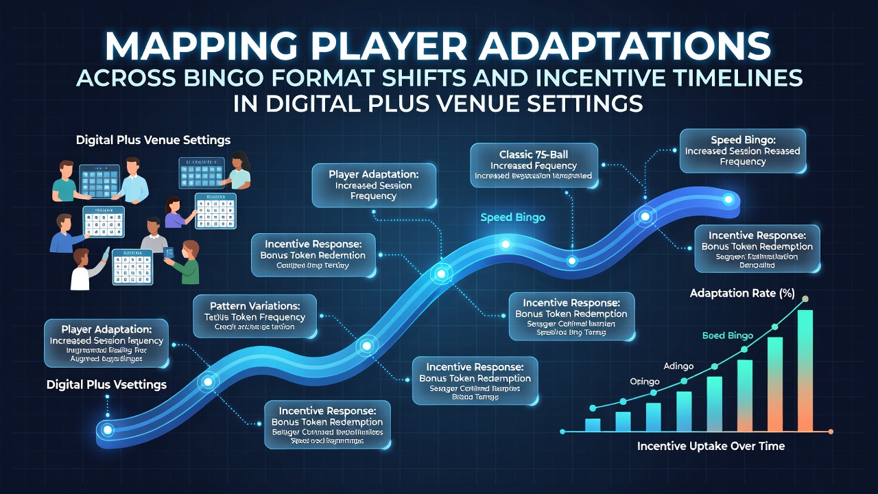 Players adapting strategies across bingo formats in both digital apps and physical venues during promotional periods
