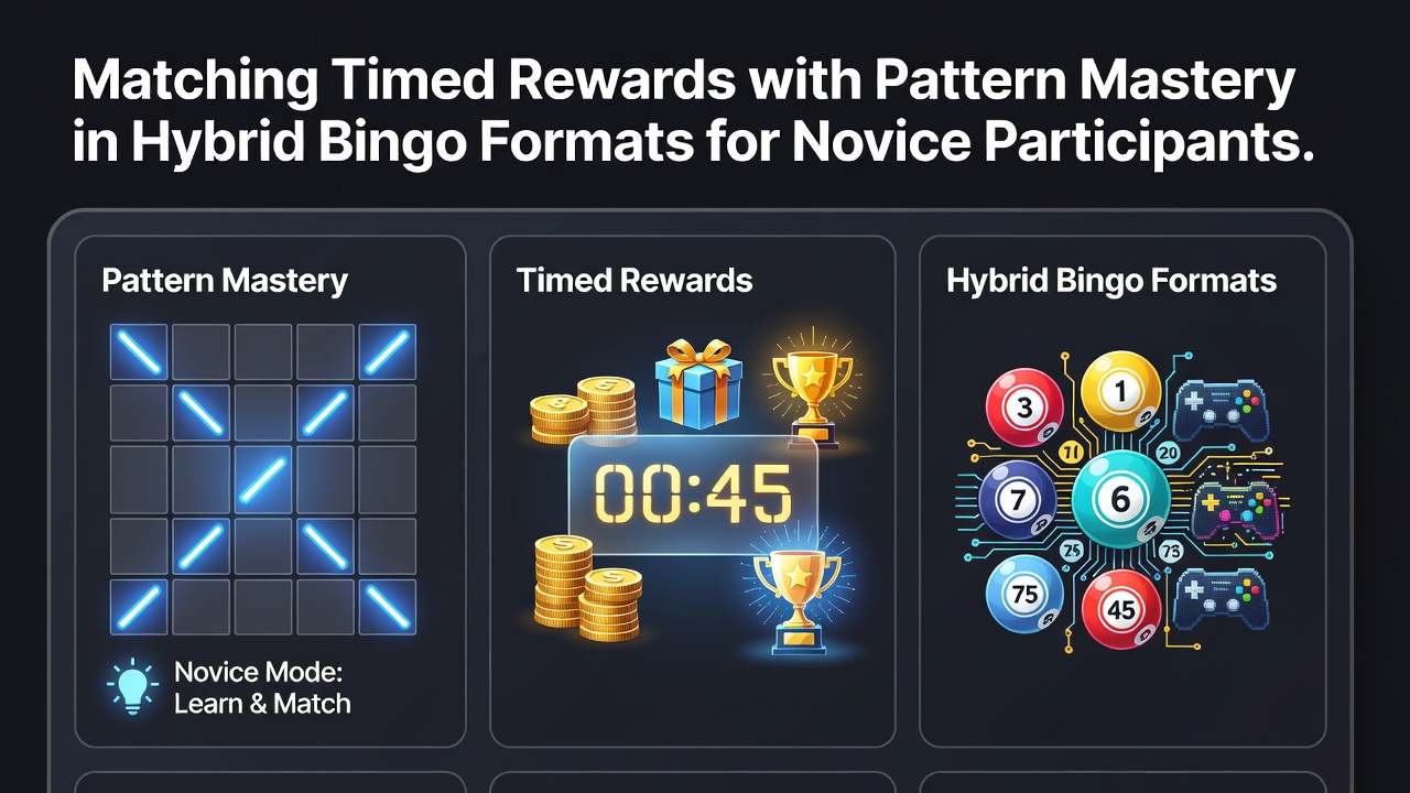 Hybrid bingo session showing players engaging with digital and traditional cards during a timed promotion window